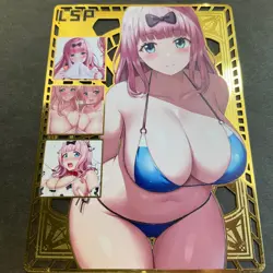 Goddess Story Gold METAL Card - Serial Number #026/200! Chika Anime *READ* - Image 4
