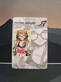 FUTABA SAKURA - Carddass Masters Art Card - Persona5 Royal - Waifu Doujin ACG - Image 3
