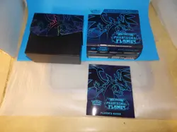 Pokemon Mega Evolution Phantasmal Flames Box w/ Cards Dice Token Sleeves - Image 2