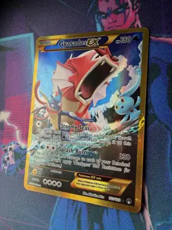 Pokemon Gyarados EX Card Secret Rare XY Breakpoint 123/122 LP-NM Condition - Image 2