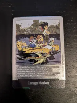 Energy Marker E-79 Silver Manga Booster 02 Dragon Ball Card English - Image 1