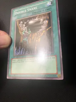 Yugioh! Double Snare LOD-015 Card 1st Edition NA English Vintage - Image 3