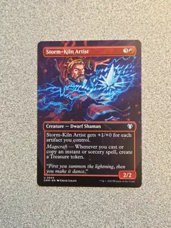 Magic The Gathering Storm-Kiln Artist (Borderless) 644 Commander Masters 2023 - Image 1