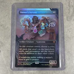Painter's Servant NM BORDERLESS FOIL SPECIAL GUEST MTG Lorwyn Eclipsed - Image 1