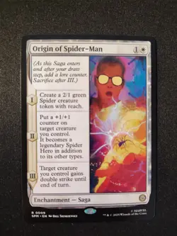 NM Origin of Spider-Man, MTG, Marvel's Spider-Man, Magic the Gathering, 9 - Image 1