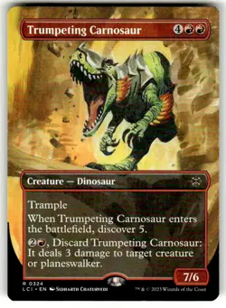 The Lost Caverns of Ixalan Trumpeting Carnosaur Expansion/Rare - Image 1