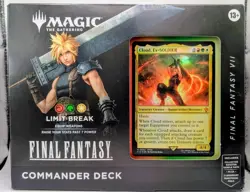 Magic the Gathering Final Fantasy Commander Deck Limit Break Cloud - Image 1