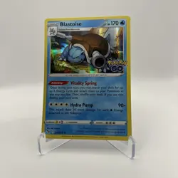 Blastoise 017/078 Holo Rare - Pokemon GO 2022 Pokemon TCG - NM - Image 1