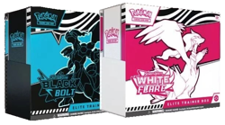 Pokemon Black Bolt and White Flare Elite Trainer Box ETB Set of 2 - Image 1