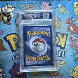 2000 Pokemon Black Star Mew Promo Pokemon League PSA 9 Mint - Image 2