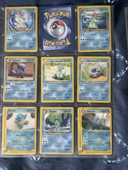 Lotto Carte Pokemon Vintage Old - Image 1