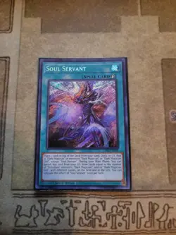 YUGIOH SOUL SERVANT LDS3-EN095 SECRET LIMITED ED NM - Image 1