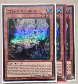 3x Icejade Aegirine 1st Edition Super Rare MP23-EN007 Yu-Gi-Oh! - Image 1
