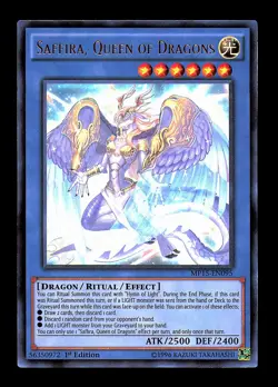 Duelist Alliance #DUEA-EN050 Saffira, Queen of Dragons - Image 1