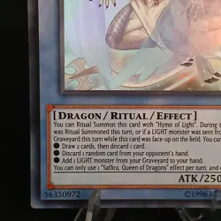 Saffira, Queen of Dragons DUEA-EN050 Duelist Alliance Unlimited Ultra Rare - Image 5