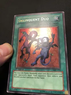 Delinquent Duo MRL-039 1st Edition Yu-Gi-Oh Magic Ruler NA English Vintage Magic - Image 2