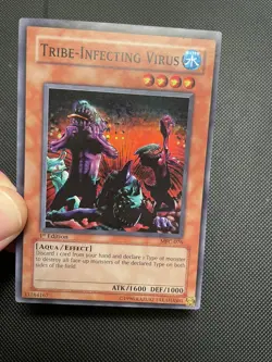 Tribe-Infecting Virus MFC-076 Super Rare 1st Edition Yugioh NA English Vintage - Image 4