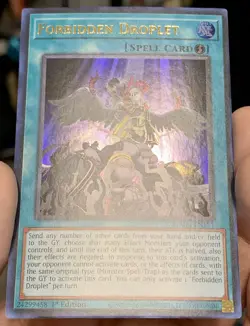 Yugioh Forbidden Droplet BLMM-EN171 Ultra Rare 1st Ed NM w/Tracking - Image 5