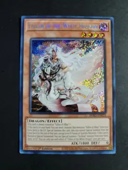 Fallen of the White Dragon BPRO-EN024 Secret Rare Yugioh Burst Protocol - Image 1