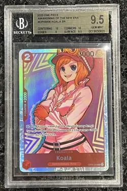 Koala OP05-006 Awakening of the New Era Foil BGS 9.5 One Piece - Image 1