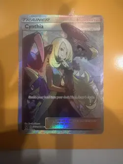 Pokemon TCG Cynthia Full Art Ultra Rare Holo Card SV82/SV94 NM/M Condition - Image 1