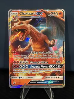 Charizard GX SM195 - Sun & Moon Black Star Promo Holo Pokemon NM - Image 1