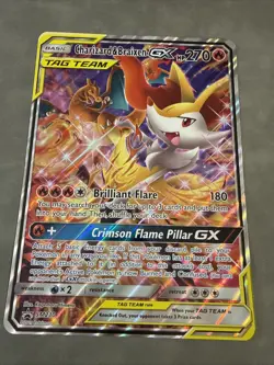 Pokemon CHARIZARD & BRAIXEN GX SM230 BLACK STAR PROMO (Jumbo/Oversized Size) - Image 1