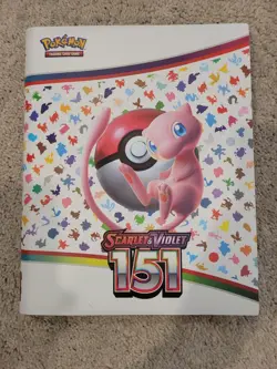 Pokemon 151 Complete Base Master Set of 165 in Binder w/ Holo Energies - Image 1