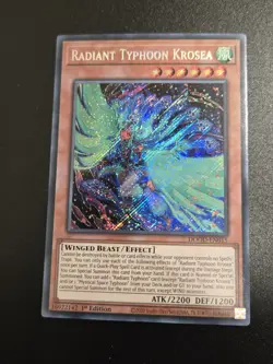 Radiant Typhoon Krosea [DOOD-EN015] Secret Rare Near Mint 1st Edition - Image 1