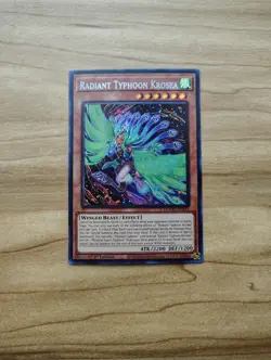 Yu-Gi-Oh! - Radiant Typhoon Krosea - Secret Rare NM / Near Mint - DOOD-EN015 - Image 1