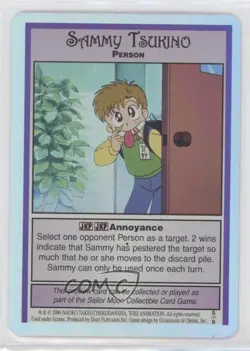 2000 Sailor Moon Collectible Card Game Promos Sammy Tsukino #5 - Image 1