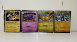 Pokemon TCG Sam's Club 151 4 Mini Tin Promos NM Cosmos Holo Cards - Image 3