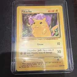 Pokemon Base Set 2 Pikachu 58/102 Basic Pokemon Card Wizards 1999 - Image 1