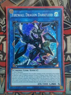 Firewall Dragon Darkfluid MP20-EN168 Super Rare Near Mint 1st Edition Yugioh - Image 1