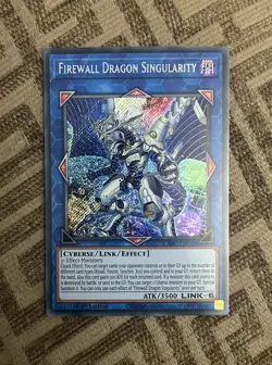 Firewall Dragon Singularity CYAC-EN047 | Secret Rare | Yugioh - Image 1