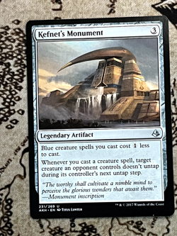Kefnet's Monument - Amonkhet - 231 - #Near Mint Magic the Gathering - Image 1