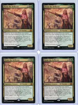 TYVAR THE BELLICOSE X 4 MTG March of the Machine:Aftermath MYTHIC RARE 0048 - Image 1