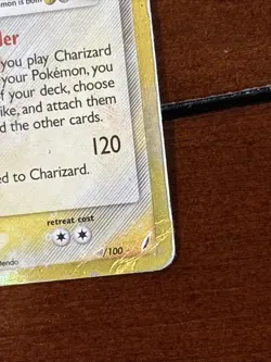 Pokemon Crystal Guardians Charizard Delta Species Stamped 4/100 Holo Rare HP - Image 3