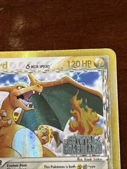 Pokemon Crystal Guardians Charizard Delta Species Stamped 4/100 Holo Rare HP - Image 4