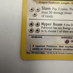 Dragonair 18/102 Base Set Non-Holo Rare Pokemon Card 1999 LP - Image 3