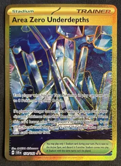 Area Zero Underdepths 174/142 Sv07: Stellar Crown Holo Pokemon NM - Image 1