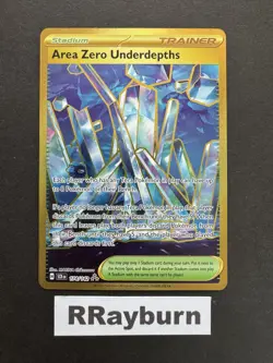 Pokemon Area Zero Underdepths Stadium 174/142 Sv07: Stellar Crown Hyper Rare - Image 1