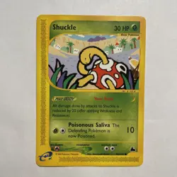 Pokemon TCG Shuckle Skyridge 96/144 Regular 2003 - Image 1