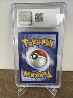 Wartortle 63/130 CGC 6.5 2000 Pokemon Base Set 2 W Gold Stamp top Deck Magazine - Image 3