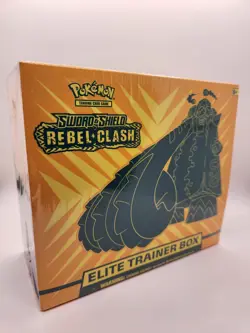 Pokemon Sword and Shield Rebel Clash Elite Trainer Box SEALED NEW IN BOX - Image 1