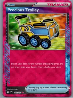 Precious Trolley 185/191 - Pokemon TCG Surging Sparks ACE SPEC Rare NM - Image 1
