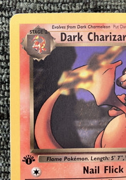 [MP] Pokemon Team Rocket 1st Edition DARK CHARIZARD #21 Non-Holo - Image 3