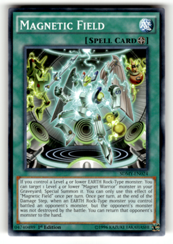 Magnetic Field SDMY-EN024 1st Edition Common Structure Deck: Yugi Muto LP - Image 1