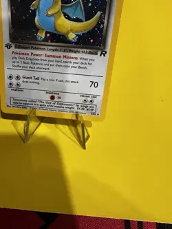 1st Edition Dark Dragonite 5/82 Holo Rare - Team Rocket - Pokemon Card - LP-MP - Image 5