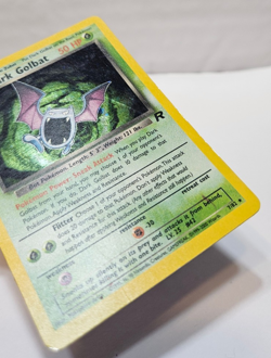 Dark Golbat 7/82 Holo Rare Unlimited Team Rocket *SWIRL* Pokemon 812 - Image 5